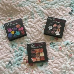 3 huda beauty palletes